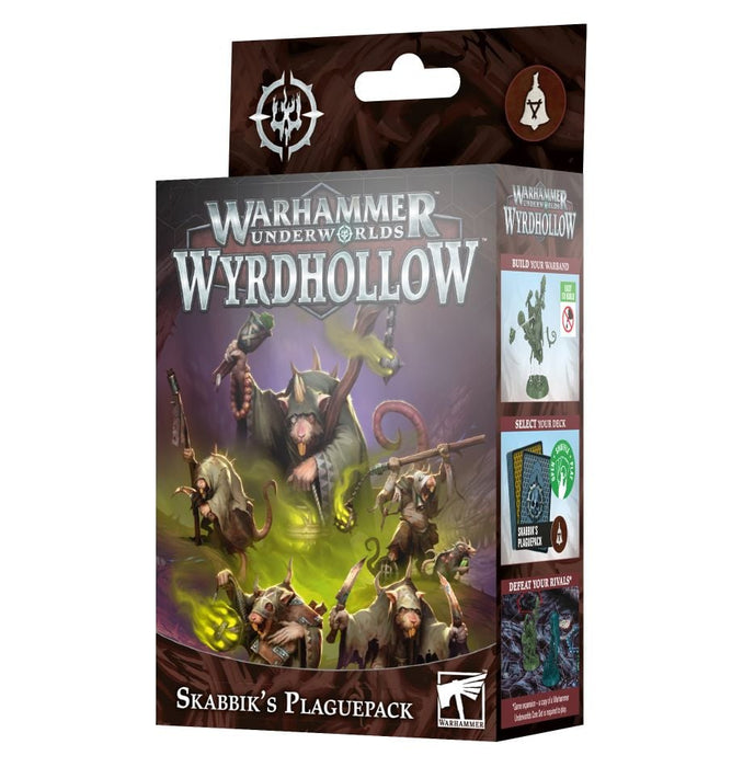 Warhammer Underworlds: Wyrdhollow - Skabbik's Plaguepack - for just $44! 