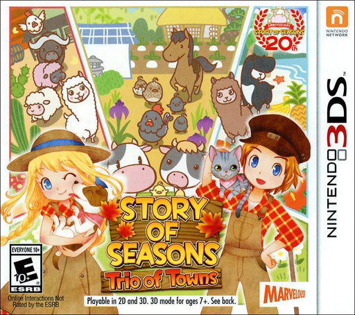 Story Of Seasons Trio Of Towns (Nintendo 3DS) - for just $0! 
