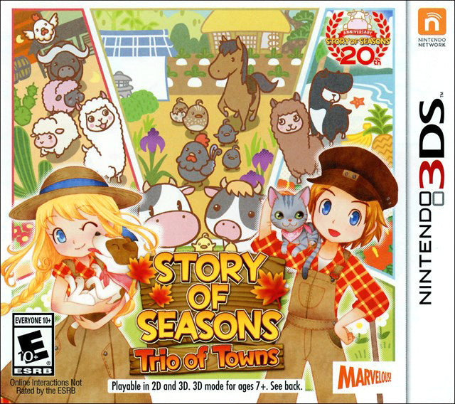 Story Of Seasons Trio Of Towns (Nintendo 3DS) - for just $0! 