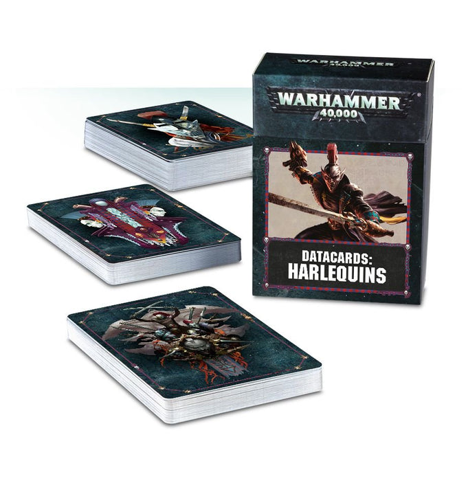Warhammer 40K: Harlequins - Datacards - for just $18! 