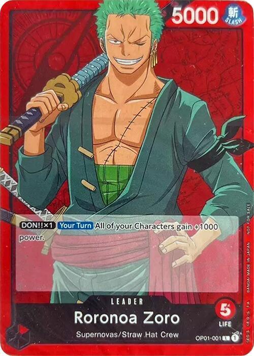 Roronoa Zoro [One Piece Demo Deck Cards] - for just $2.45! 
