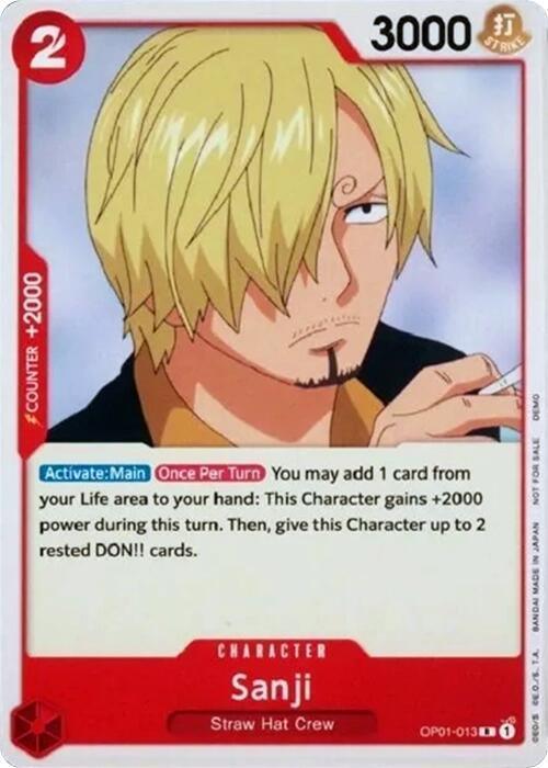 Sanji [One Piece Demo Deck Cards] - for just $0.25! 