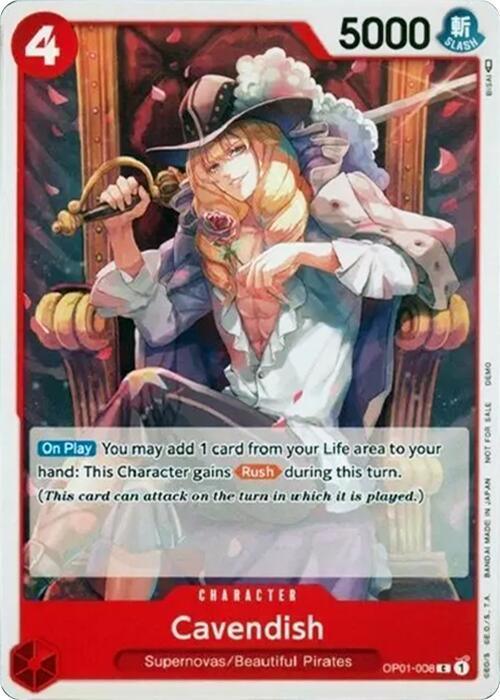 Cavendish [One Piece Demo Deck Cards] - for just $0.20! 