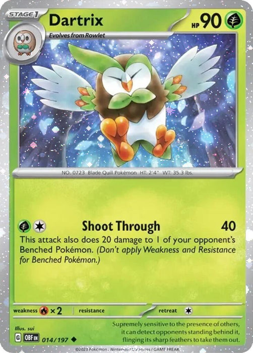 Dartrix (014/197) (Cosmos Holo) [Miscellaneous Cards] - for just $10.55! 