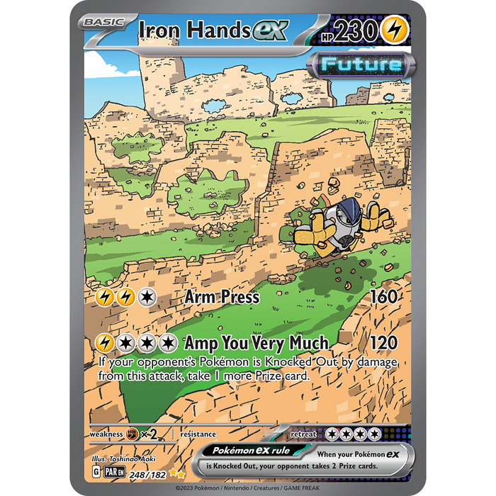 Iron Hands ex (248/182) [Scarlet & Violet: Paradox Rift] - Just $9.15! Shop now at Retro Gaming of Denver