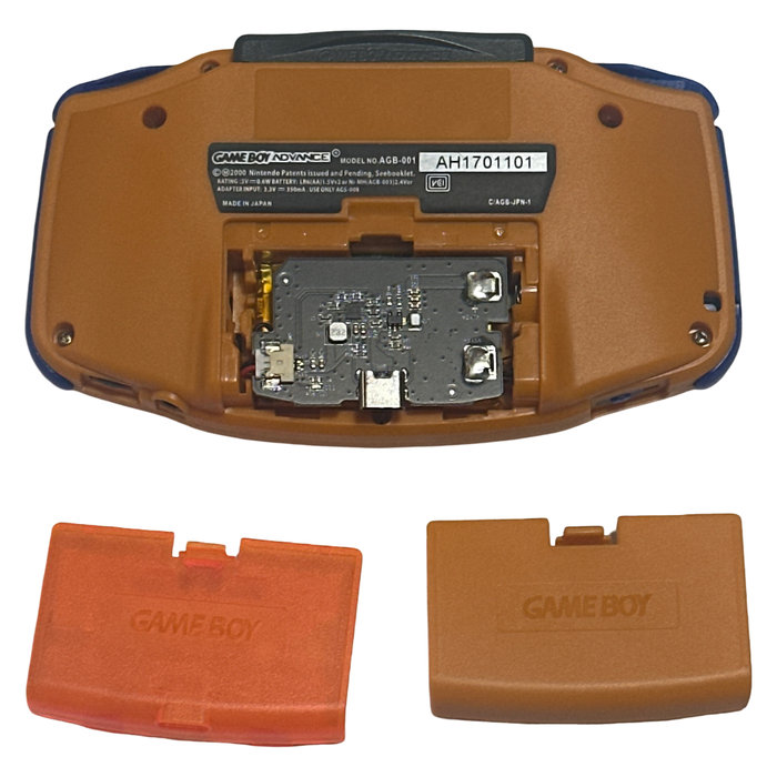 MODDED ORANGE GBA V2 Premium - GameBoy Advance (Copy) - for just $286! 