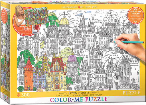 Puzzle: Color-Me Collection - Town Houses - for just $16.99! 