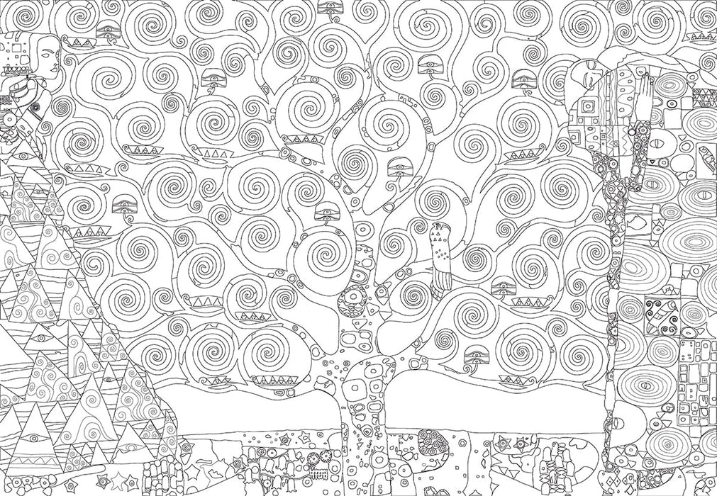 Puzzle: Color-Me Collection - Tree of Life - for just $16.99! 