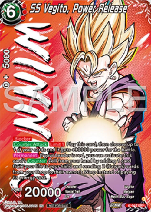 SS Vegito, Power Release (Winner) (P-643) [Tournament Promotion Cards] - for just $5.35! 