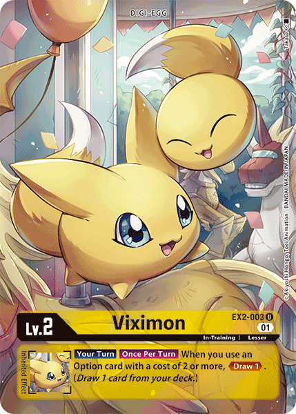 Viximon [EX2-003] (Alternate Art) [Digital Hazard] - Just $4.10! Shop now at Retro Gaming of Denver