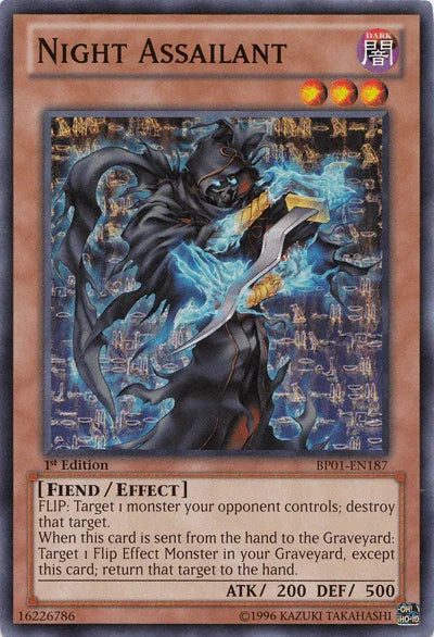 Night Assailant [BP01-EN187] Common - for just $0.30! 