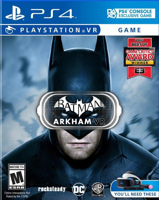 Batman: Arkham VR (Playstation 4) - for just $0! 