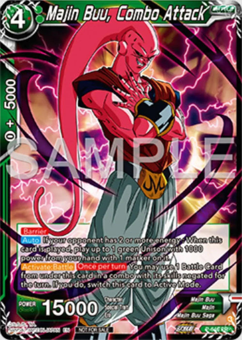 Majin Buu, Combo Attack (P-646) [Tournament Promotion Cards] - for just $0.50! 