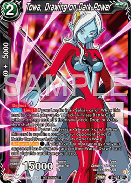 Towa, Drawing on Dark Power (P-653) [Tournament Promotion Cards] - for just $0.40! 