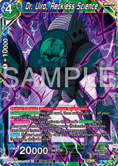 Dr. Uiro, Reckless Science (P-655) [Tournament Promotion Cards] - for just $2.50! 