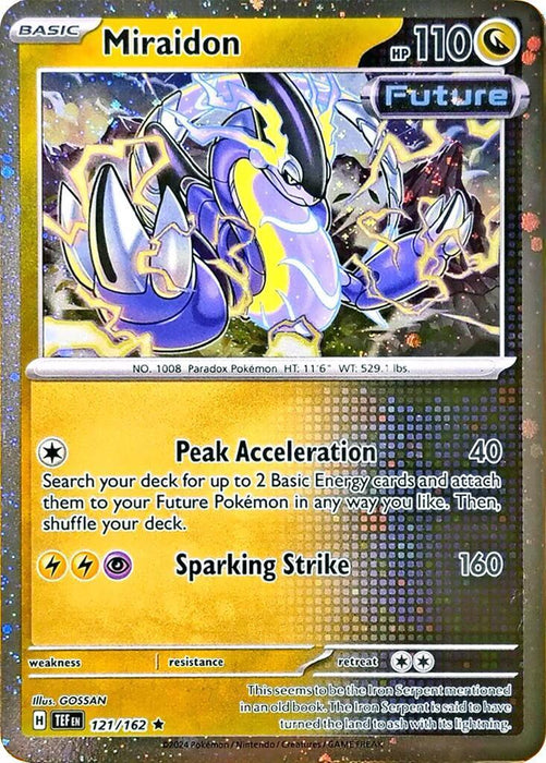 Miraidon (121/162) (Cosmos Holo) [Miscellaneous Cards] - for just $0.60! 