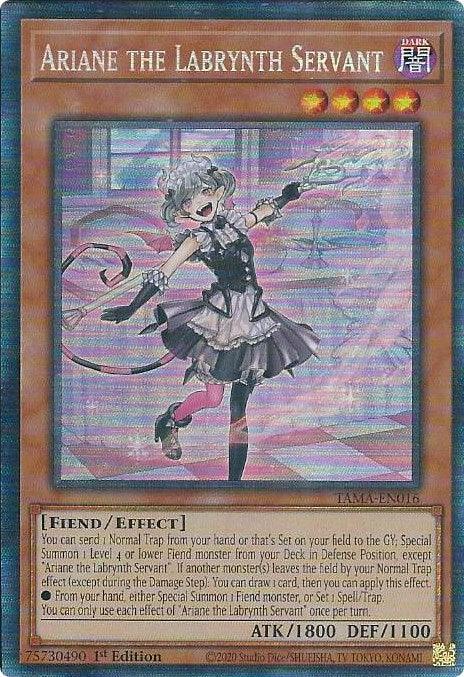 Ariane the Labrynth Servant [TAMA-EN016] Collector's Rare - for just $3.50! 