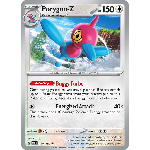 Porygon-Z (144/182) [Scarlet & Violet: Paradox Rift] - Just $0.07! Shop now at Retro Gaming of Denver