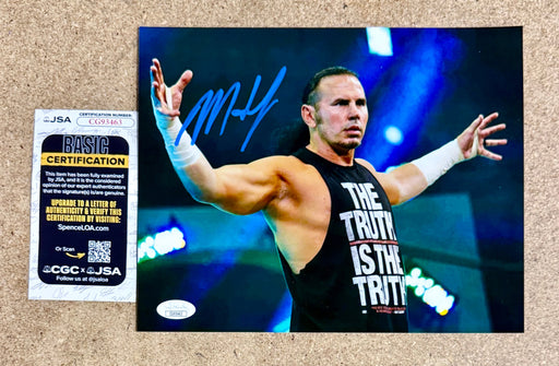 Matt Hardy Of The Hardy Boyz WWE Signed Autographed 8x10 Photo With JSA COA - for just $60! 