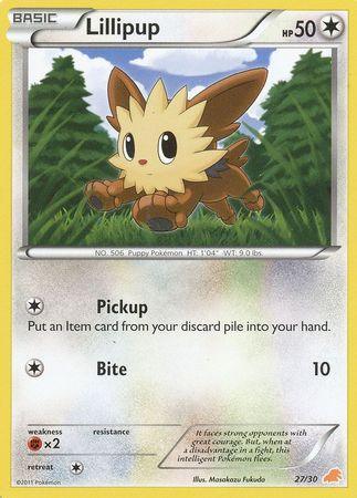 Lillipup (27/30) [Black & White: Trainer Kit - Excadrill] - for just $0.65! 