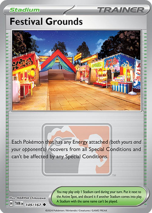 Festival Grounds (149/167) [League & Championship Cards] - for just $0.40! 