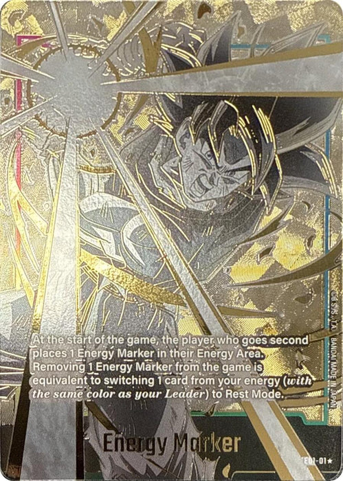 Energy Marker (Alternate Art Gold) [Fusion World Energy Markers] - for just $15.50! 