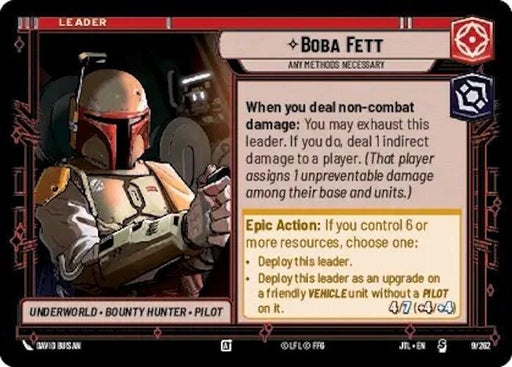 Boba Fett - Any Methods Necessary (009/257) [Jump to Lightspeed] - for just $1.10! 