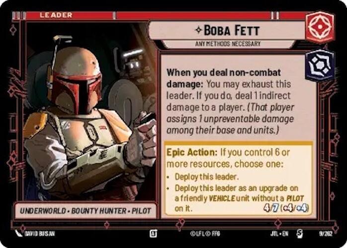 Boba Fett - Any Methods Necessary (009/257) [Jump to Lightspeed] - for just $1.20! 