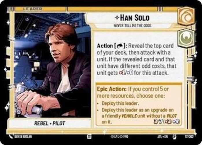 Han Solo - Never Tell Me the Odds (017/257) [Jump to Lightspeed] - for just $0.95! 