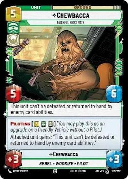 Chewbacca - Faithful First Mate (103/257) [Jump to Lightspeed] - for just $1.10! 