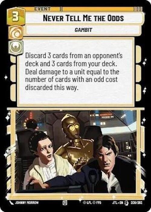Never Tell Me the Odds (208/257) [Jump to Lightspeed] - for just $0.25! 
