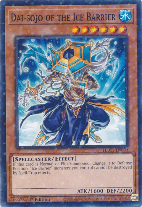 Dai-sojo of the Ice Barrier (Duel Terminal) [HAC1-EN033] Common - for just $0.10! 