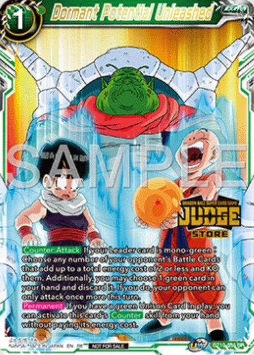 Dormant Potential Unleashed (Judge Pack Vol.16) (Store) (BT10-088) [Tournament Promotion Cards] - for just $3.80! 