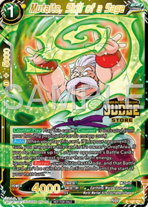 Mutaito, Skill of a Sage (Judge Pack Vol.16) (Store) (P-159) [Tournament Promotion Cards] - for just $0.20! 