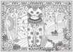 Puzzle: Color-Me Collection - Magical Cat - for just $17.99! 