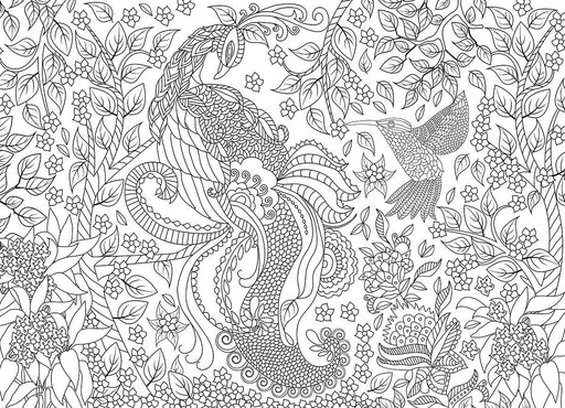 Puzzle: Color-Me Collection - Tropical Birds - for just $17.99! 
