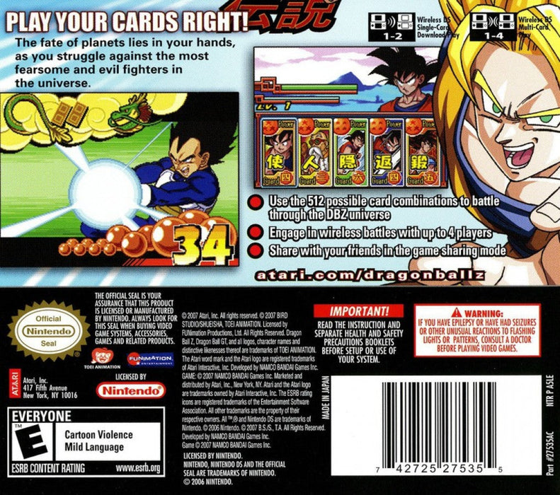Dragon Ball Z: Harukanaru Densetsu – Nintendo DS (DS) - for just $19.99! 