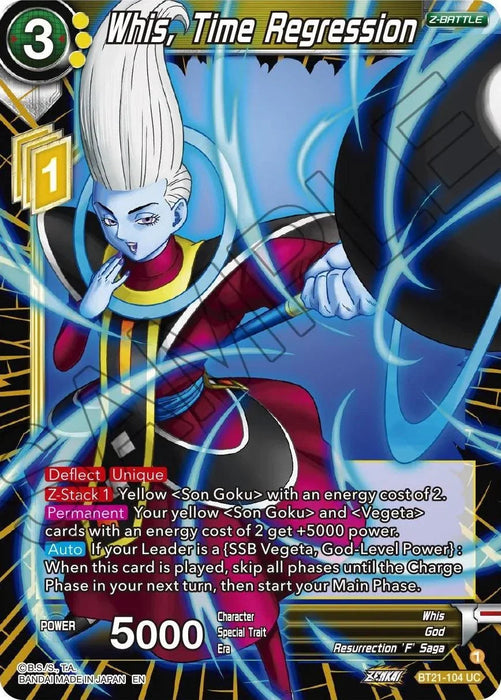 Whis, Time Regression (BT21-104) [Wild Resurgence] - for just $0.10! 