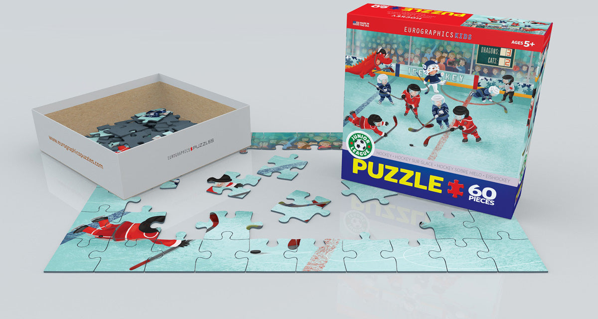 Puzzle: Junior League Sports - Junior League Hockey - for just $9.99! 