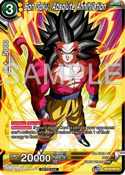 Son Goku, Absolute Annihilation (Championship 2024 Finals Pack) (BT10-097) [Tournament Promotion Cards] - for just $0.65! 