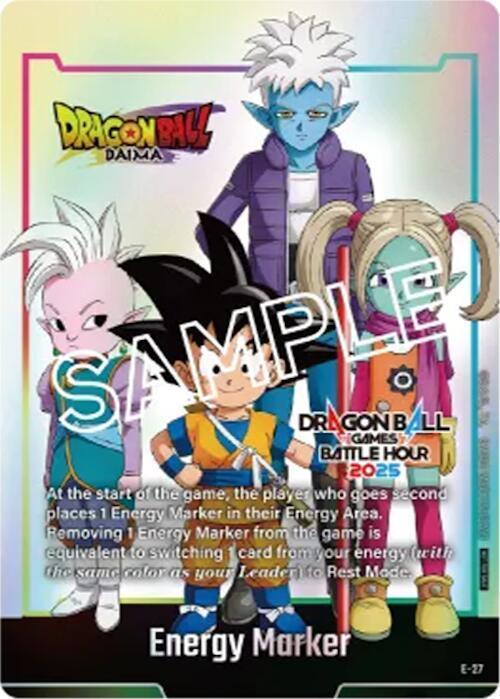 Energy Marker (Dragon Ball Games Battle Hour 2025 Promo Card Set) (E-27) [Fusion World Energy Markers] - for just $39.40! 