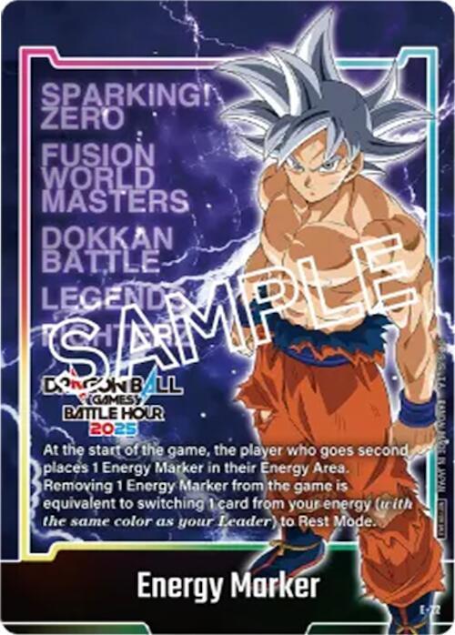Energy Marker (Dragon Ball Games Battle Hour 2025 Promo Card Set) (E-22) [Fusion World Energy Markers] - for just $100! 