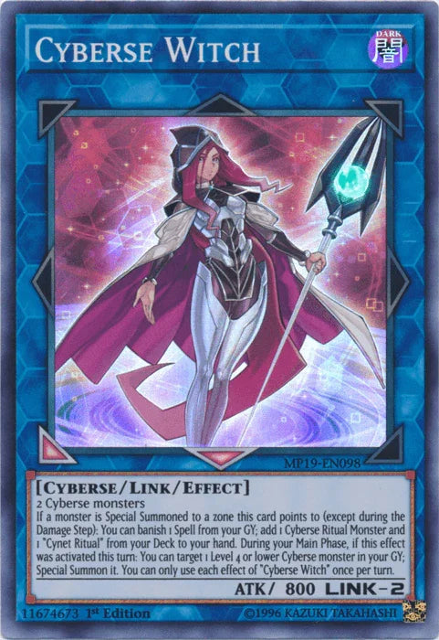 Cyberse Witch [MP19-EN098] Super Rare - for just $0.10! 