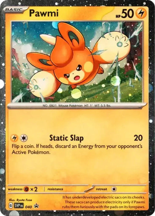 Pawmi (040) (Cosmos Holo) [Scarlet & Violet: Black Star Promos] - for just $0.50! 