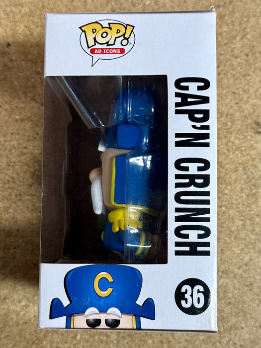 Funko Pop! Ad Icons Cap’n Crunch With Sword #36 Quaker Oats 2018 - for just $10! 