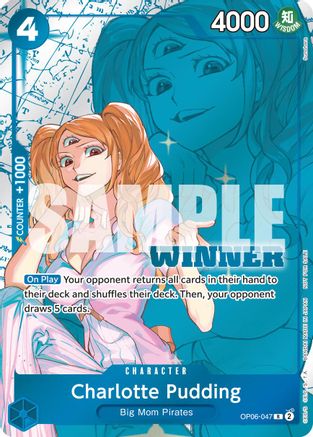 Charlotte Pudding (Winner Pack 2025 Vol. 1) (OP06-047) - One Piece Promotion Cards Foil - for just $15.80! 