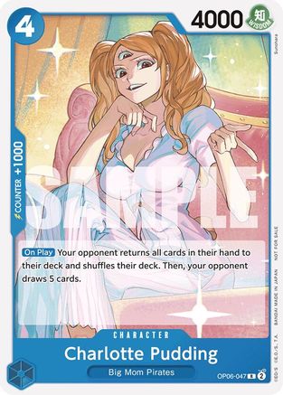 Charlotte Pudding (Tournament Pack 2025 Vol. 1) (OP06-047) - One Piece Promotion Cards - for just $0.60! 