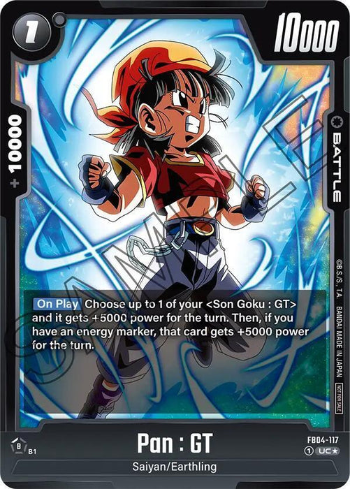 Pan : GT (Tournament Pack 05) [Fusion World Tournament Cards] - for just $0.10! 