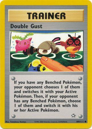 Double Gust (100/111) [Neo Genesis Unlimited] - for just $0.70! 
