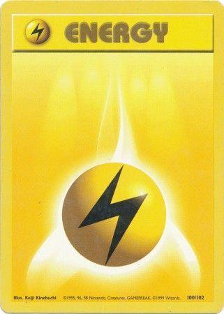 Lightning Energy (100/102) [Base Set Unlimited] - for just $0.25! 